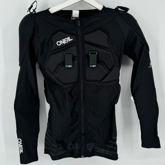 O'Neal STV Long Sleeve Protector Black Zipper Front Size Small - Picture 9 of 9